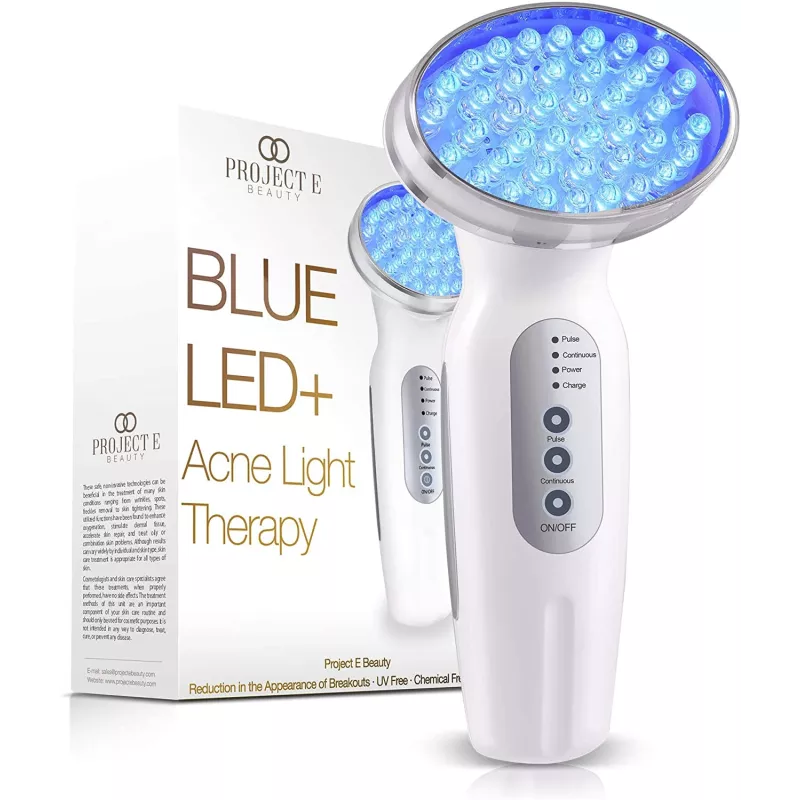 Project E PE012, la lumière bleue anti acné